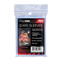 Ultra PRO : 100 sleeves Standard Soft Transparent